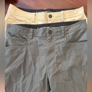 Western Rise Evolution men’s chino khaki Gray pants size 31 lot